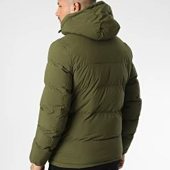 Promo 🎁 Doudoune Capuche AB6651 Vert Kaki de Frilivin 🥰 -Promos Frilivin Magasin frilivin 344711 AB6651 2 20221024T161156 04