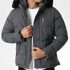 Grosses soldes 🤩 Parka Capuche Fourrure FD832 Gris de Frilivin 👍 -Promos Frilivin Magasin frilivin 344719 FD832 4 20221025T153333 01