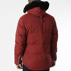 Acheter 👍 Parka Capuche Fourrure FD832 Bordeaux de Frilivin 👏 -Promos Frilivin Magasin frilivin 344722 FD832 6 20221024T141608 04