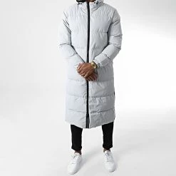 Meilleur prix 👍 Doudoune Capuche Longue FD8173 Gris de Frilivin ✔️ -Promos Frilivin Magasin frilivin 344753 FD8173 15 20221020T155048 03