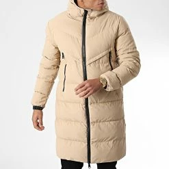 Grosses soldes 🔥 Doudoune Capuche Longue FD8161 Beige de Frilivin 🔥 -Promos Frilivin Magasin frilivin 344802 FD8161 5 20221025T151104 03