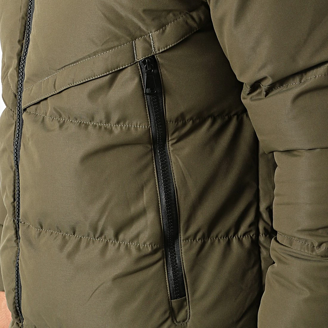 Grosses soldes ⭐ Doudoune Capuche Longue FD8161 Vert Kaki de Frilivin 🧨 4 Grosses soldes ⭐ Doudoune Capuche Longue FD8161 Vert Kaki de Frilivin 🧨 – Image 2