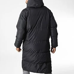 Nouveau 👏 Doudoune Capuche Longue FD8156 Noir de Frilivin ❤️ -Promos Frilivin Magasin frilivin 344808 FD8156 1 20221021T152528 04