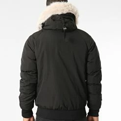 Sortie 💯 Parka Fourrure FD876 Noir de Frilivin 🔥 -Promos Frilivin Magasin frilivin 344817 FD876 1 20221024T145312 04