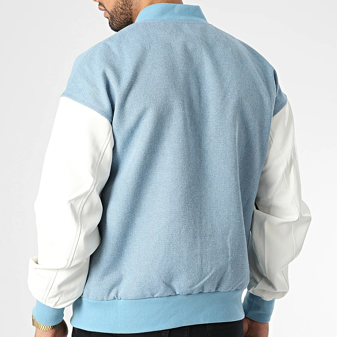 Nouveau 🌟 Veste Zippée BM1687 Bleu de Frilivin 🥰 6 Nouveau 🌟 Veste Zippée BM1687 Bleu de Frilivin 🥰 – Image 4