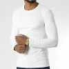 Sortie 💯 Tee 👚 Shirt Manches Longues D7536 Blanc de Frilivin 😀 -Promos Frilivin Magasin frilivin 344871 D7536 WHITE 20221031T141246 01