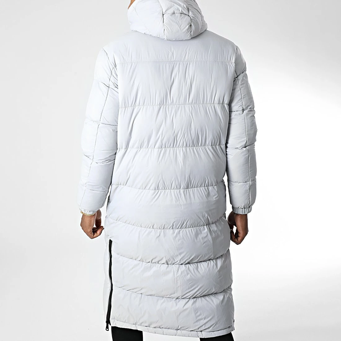 Sortie 🥰 Doudoune Capuche Longue FD8160 Gris de Frilivin 🥰 6 Sortie 🥰 Doudoune Capuche Longue FD8160 Gris de Frilivin 🥰 – Image 4