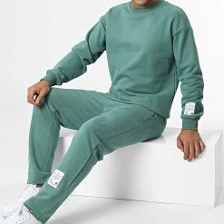 Le moins cher 👏 Ensemble De Survetement BM1688 Vert de Frilivin 🤩