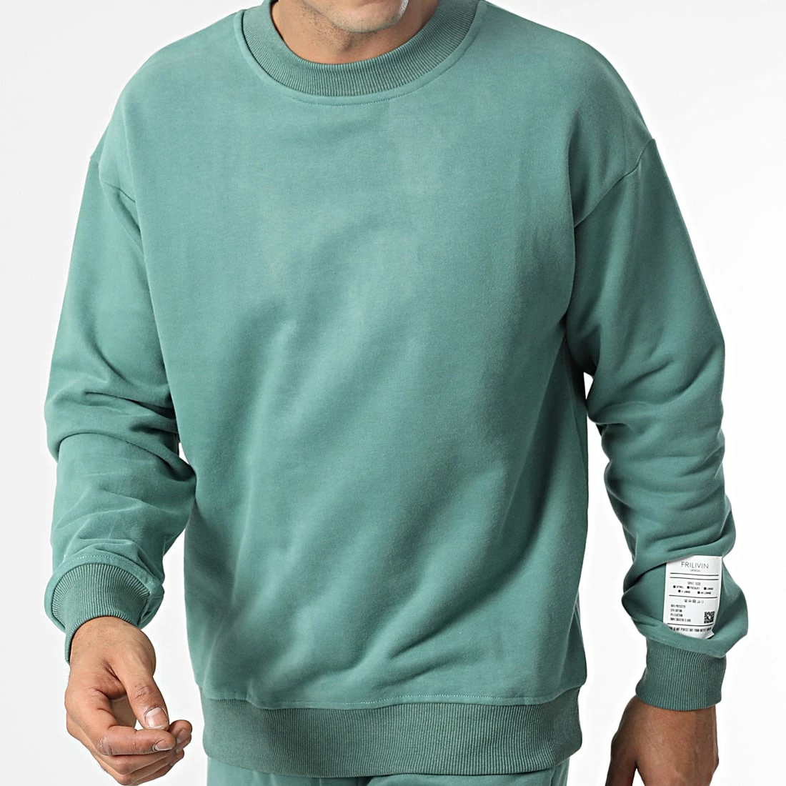 Le moins cher 👏 Ensemble De Survetement BM1688 Vert de Frilivin 🤩 5 Le moins cher 👏 Ensemble De Survetement BM1688 Vert de Frilivin 🤩 – Image 3