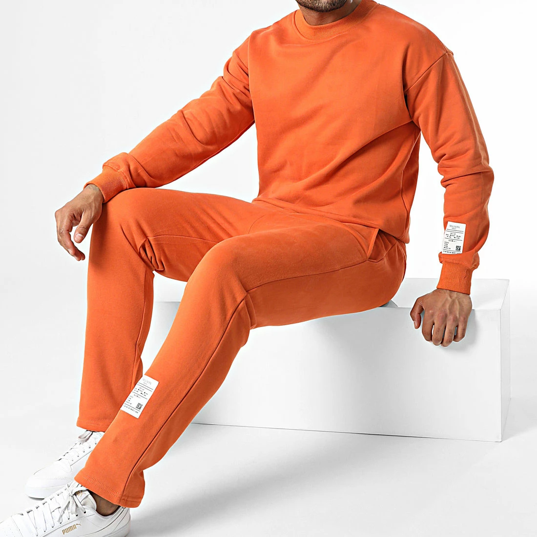 Nouveau ✔️ Ensemble De Survetement BM1688 Orange de Frilivin ✔️ 3 Nouveau ✔️ Ensemble De Survetement BM1688 Orange de Frilivin ✔️
