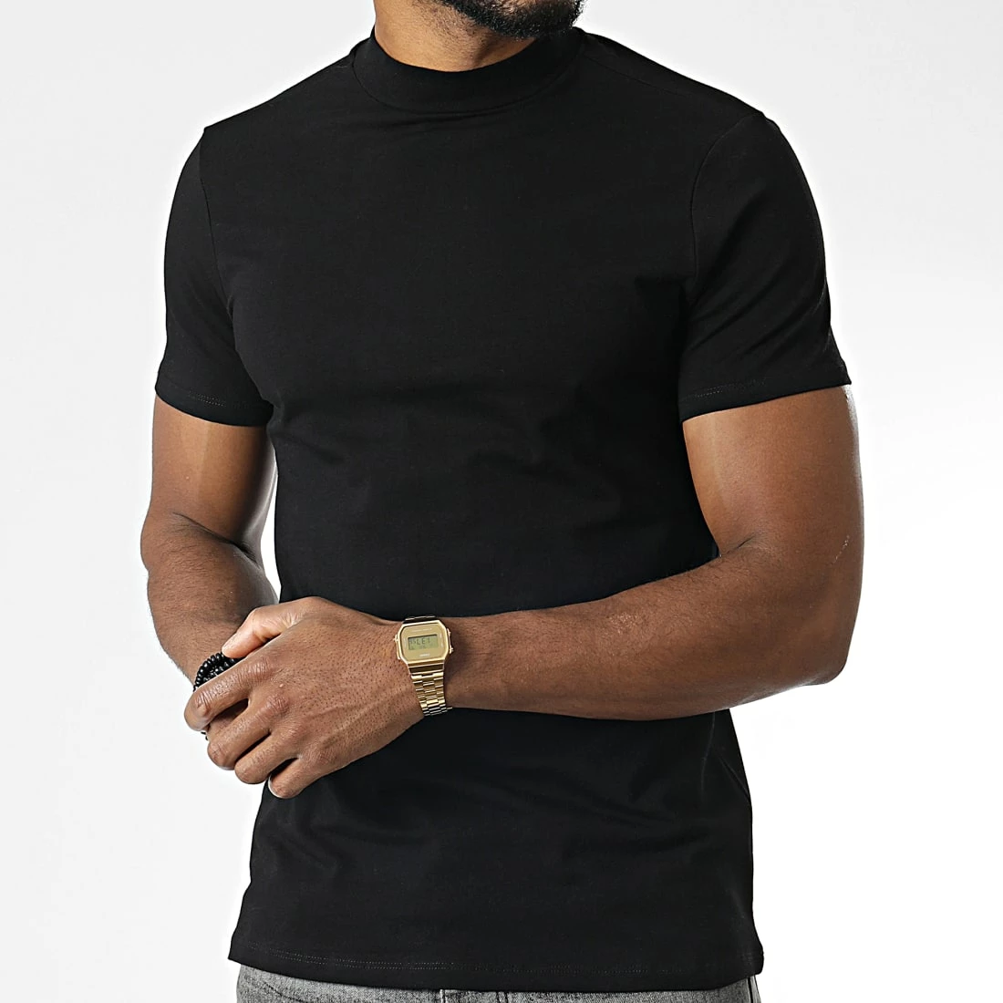 Sortie ✔️ Tee 👚 Shirt BM1236 Noir de Frilivin 🌟 5 Sortie ✔️ Tee 👚 Shirt BM1236 Noir de Frilivin 🌟 – Image 3