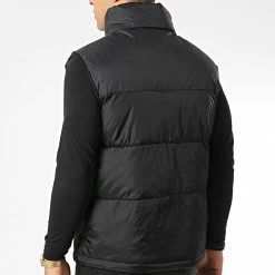 Nouveau 😍 Doudoune Sans Manches Capuche JK2105 Noir de Frilivin ✔️ -Promos Frilivin Magasin frilivin 344902 JK2105 BLACK 20221024T145637 04