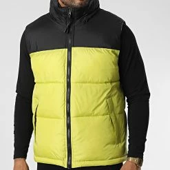 Budget 🤩 Doudoune Sans Manches Capuche JK2105 Vert de Frilivin 👍 -Promos Frilivin Magasin frilivin 344903 JK2105 LTGREEN 20221024T160932 03