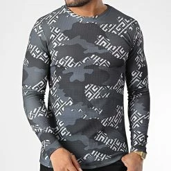 Meilleure vente 🎁 Tee 👚 Shirt Manches Longues D7538 Vert Foncé de Frilivin ✨ -Promos Frilivin Magasin frilivin 344919 D7538 GREEN 20221031T141247 03