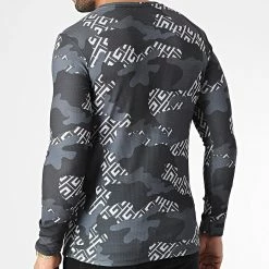 Meilleure vente 🎁 Tee 👚 Shirt Manches Longues D7538 Vert Foncé de Frilivin ✨ -Promos Frilivin Magasin frilivin 344919 D7538 GREEN 20221031T141248 04