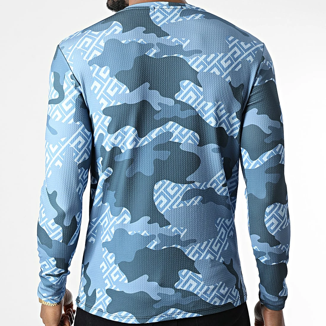 Sortie ✨ Tee 👕 Shirt Manches Longues D7538 Bleu de Frilivin 🥰 6 Sortie ✨ Tee 👕 Shirt Manches Longues D7538 Bleu de Frilivin 🥰 – Image 4