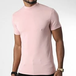 De gros 👏 Tee 👕 Shirt BM1236 Rose de Frilivin 😀