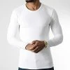 Remise ✨ Tee 👕 Shirt Manches Longues D7537 Blanc de Frilivin 🧨 -Promos Frilivin Magasin frilivin 344927 D7537 WHITE 20221024T151318 01
