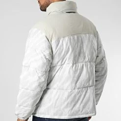 Tout neuf 👏 Doudoune Capuche JK2020 Blanc de Frilivin 🌟 -Promos Frilivin Magasin frilivin 344964 JK2020 WHITE CAMO 20221024T160547 04