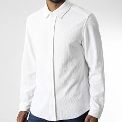 Remise 😉 Chemise Manches Longues 219216 Blanc de Frilivin 😉