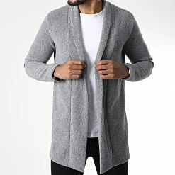 Acheter 🧨 Gilet 6882H Gris Anthracite Chiné de Frilivin 🔔