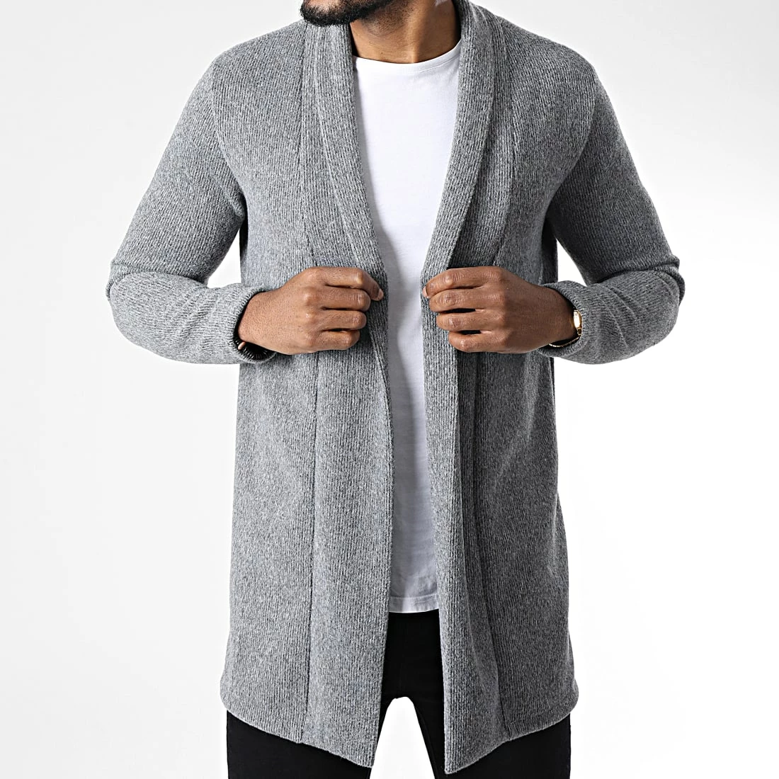 Acheter 🧨 Gilet 6882H Gris Anthracite Chiné de Frilivin 🔔 3 Acheter 🧨 Gilet 6882H Gris Anthracite Chiné de Frilivin 🔔