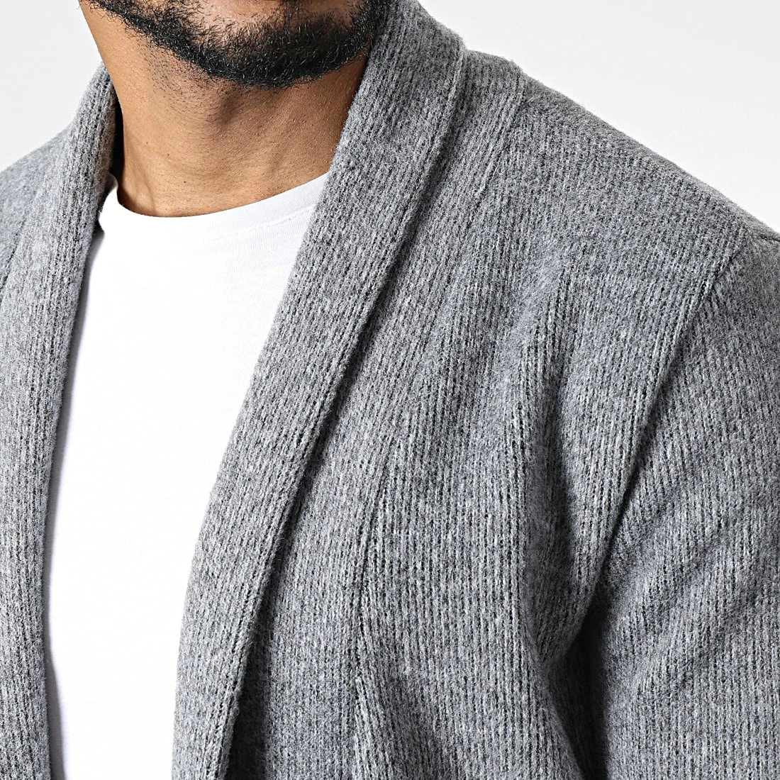 Acheter 🧨 Gilet 6882H Gris Anthracite Chiné de Frilivin 🔔 4 Acheter 🧨 Gilet 6882H Gris Anthracite Chiné de Frilivin 🔔 – Image 2