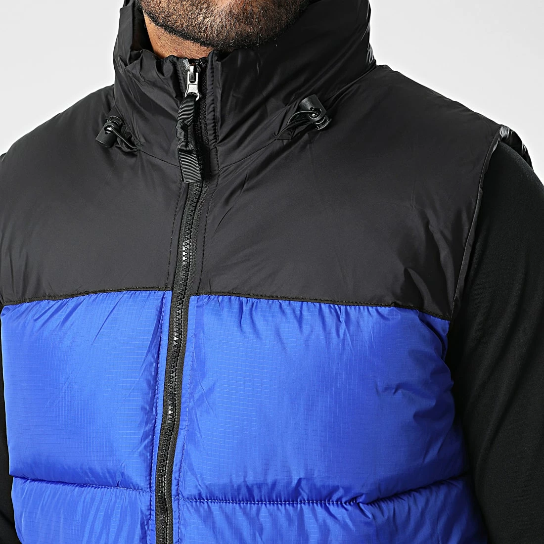 Vente flash 😍 Doudoune Sans Manches Capuche JK2105 Bleu Roi de Frilivin 🤩 4 Vente flash 😍 Doudoune Sans Manches Capuche JK2105 Bleu Roi de Frilivin 🤩 – Image 2