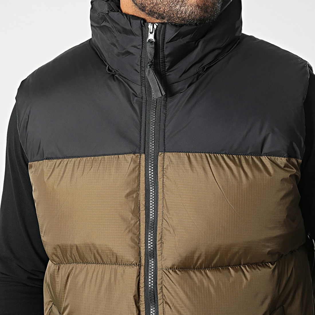 Meilleure affaire 🌟 Doudoune Sans Manches Capuche JK2105 Marron de Frilivin 🤩 4 Meilleure affaire 🌟 Doudoune Sans Manches Capuche JK2105 Marron de Frilivin 🤩 – Image 2