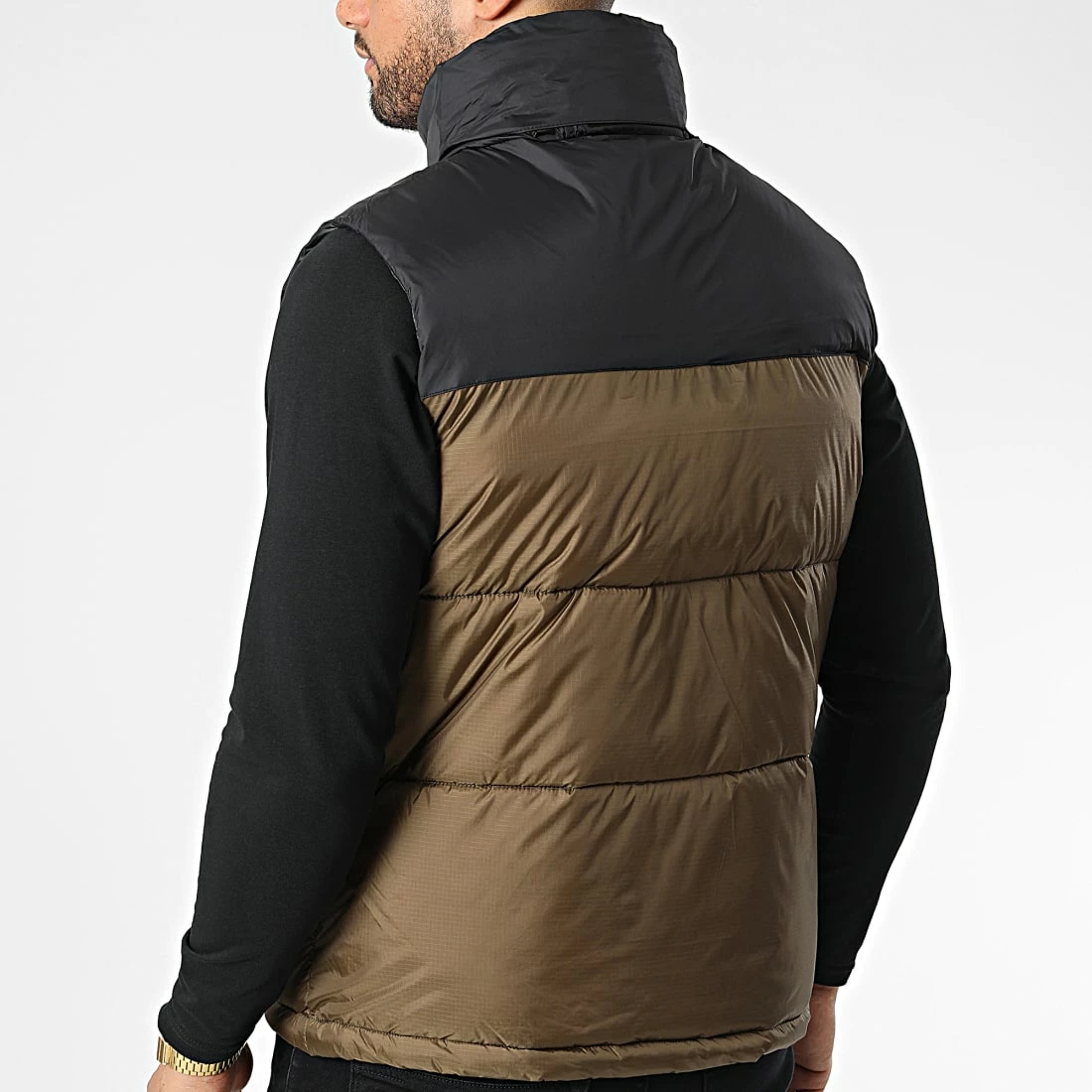 Meilleure affaire 🌟 Doudoune Sans Manches Capuche JK2105 Marron de Frilivin 🤩 6 Meilleure affaire 🌟 Doudoune Sans Manches Capuche JK2105 Marron de Frilivin 🤩 – Image 4