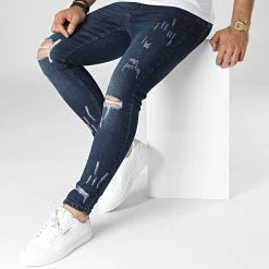 Vente flash 🛒 Jean Skinny VJ218 Bleu Denim de Frilivin ❤️ 8 Vente flash 🛒 Jean Skinny VJ218 Bleu Denim de Frilivin ❤️ -Promos Frilivin Magasin frilivin 345009 VJ218 3 20221124T093604 03