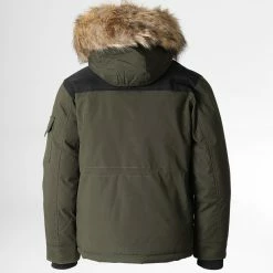 Remise 🧨 Parka Fourrure Enfant FD900 Vert Kaki de Frilivin 🤩 -Promos Frilivin Magasin frilivin 346276 FD900 2 20221110T160926 04