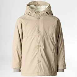 Tout neuf 🌟 Veste Zippée Capuche Enfant FD81K82 Beige de Frilivin ❤️