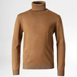 Sortie 👍 Pull Col Roulé Enfant ZM256 Camel de Frilivin ❤️