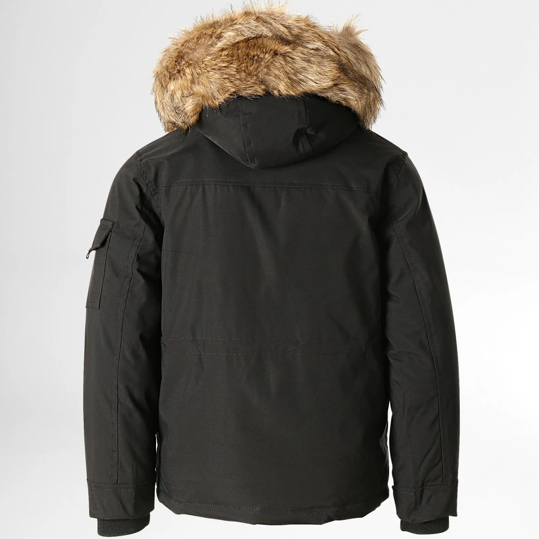 Nouveau 😍 Parka Fourrure Enfant FD900 Noir de Frilivin 🎉 6 Nouveau 😍 Parka Fourrure Enfant FD900 Noir de Frilivin 🎉 – Image 4