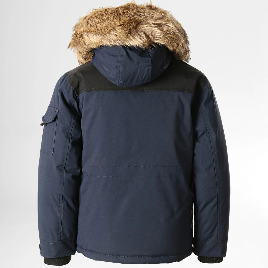 Tout neuf ✔️ Parka Fourrure Enfant FD900-2 Bleu Marine de Frilivin 🔔 6 Tout neuf ✔️ Parka Fourrure Enfant FD900-2 Bleu Marine de Frilivin 🔔 – Image 4