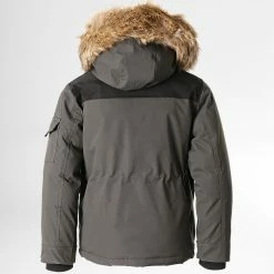 Budget 🧨 Parka Fourrure Enfant FD900-2 Gris Anthracite de Frilivin 🤩 -Promos Frilivin Magasin frilivin 346341 FD900 4 20221118T161727 04