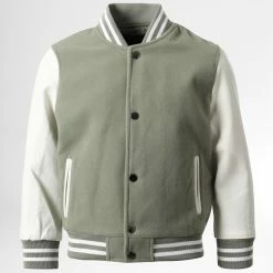 Coupon 🌟 Veste Teddy Enfant QQ160Q22 Vert Kaki de Frilivin 🔥