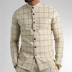 Sortie 🎁 Ensemble Chemise Manches Longues Et Pantalon Carreaux 1719 Beige de Frilivin 💯 9 Sortie 🎁 Ensemble Chemise Manches Longues Et Pantalon Carreaux 1719 Beige de Frilivin 💯 -Promos Frilivin Magasin none 321230 ENS 1719 BEIGE 20220711T151445 02