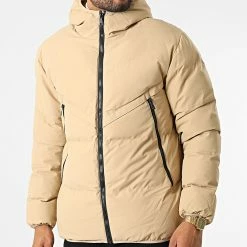 Meilleur prix ⌛ Doudoune FD8169 Beige de Frilivin 😍 -Promos Frilivin Magasin none 330679 FD8169 5 20220803T152037 03